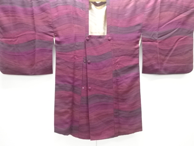 よろけ横段模様道行コート